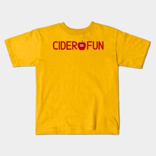 Cider = Fun Kids T-Shirt